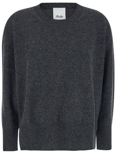 Cashmere Round Neck Pull - ALLUDE - BALAAN 1