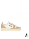 Medalist Bicolor Low Top Sneakers Beige - AUTRY - BALAAN 2