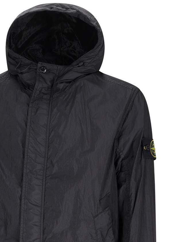 WINDPROOF HOODED JACKET WITH DROPPROOF - STONE ISLAND - BALAAN 3