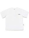 Hologram Decal Logo Short Sleeve T-Shirt White - OFFGRID - BALAAN 4