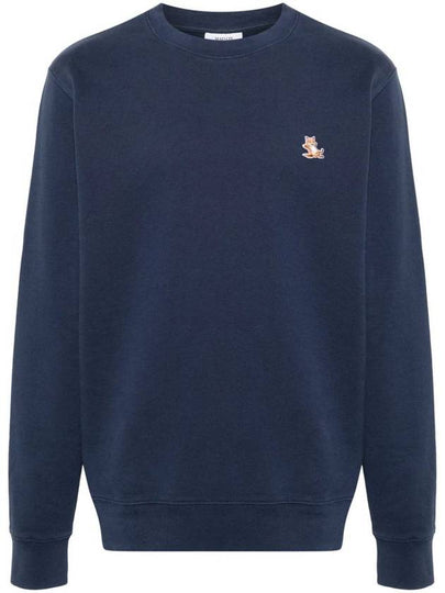 Chillax Patch Regular Sweatshirt Eclipse Blue - MAISON KITSUNE - BALAAN 2