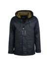 Rockfield Wax Jacket Navy - BARBOUR - BALAAN 2