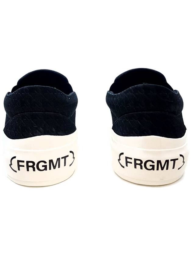 Vulcan FRGMT Logo Slip-Ons Black - MONCLER - BALAAN 5