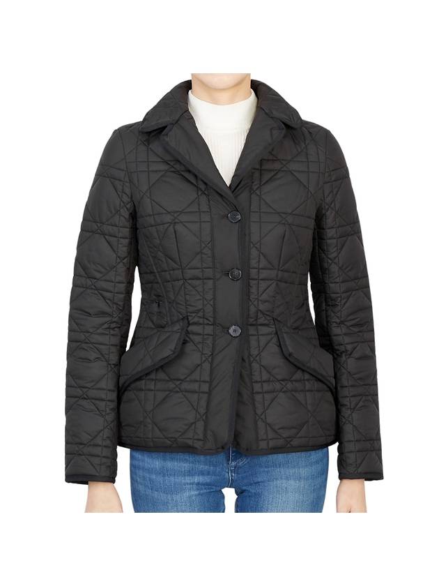Macro Cannage 157V38A2827 9000 Women's Quilted Bar Jacket - DIOR - BALAAN.