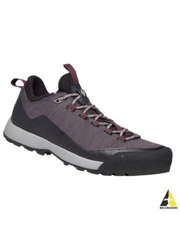 BLACK DIAMOND Mission LT Approach Shoes WOMENS Anthracite Wisteria BD580002 - BLACKBROWN - BALAAN 1