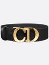 30mm Smooth Calfskin Belt Black - DIOR - BALAAN 3