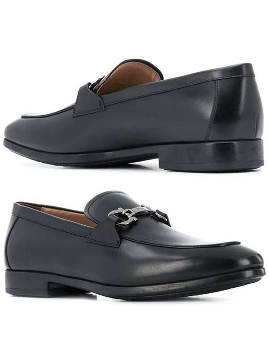 Men's Gancini Loafers Black - SALVATORE FERRAGAMO - BALAAN 2