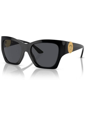 VE4452 GB1 87 officially imported square oversized horn rimmed luxury sunglasses - VERSACE - BALAAN 1