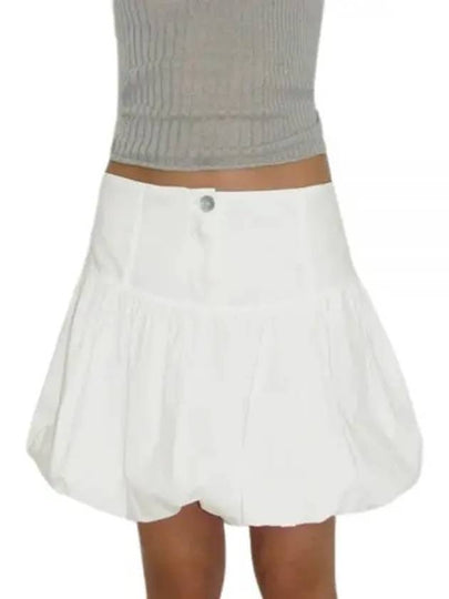 Globo Mini A Line Skirt White - PALOMA WOOL - BALAAN 2