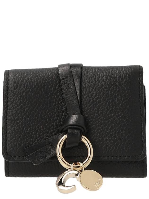 Alphabet Small Half Wallet Black - CHLOE - BALAAN 2