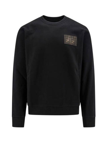 Jersey Sweatshirt Black - FENDI - BALAAN 1