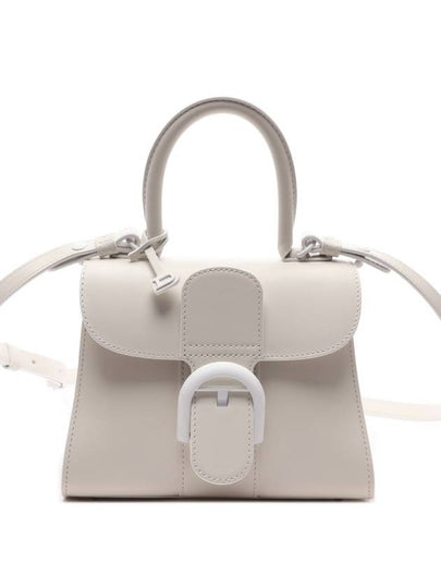 Brillant Mini Box Tote Bag Ivory - DELVAUX - BALAAN 2