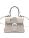 Brillant Mini Box Tote Bag Ivory - DELVAUX - BALAAN 3