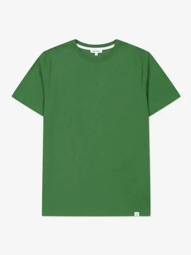 Niels Standard Short Sleeve T Shirt Bottle Green N0105598082 - NORSE PROJECTS - BALAAN 1