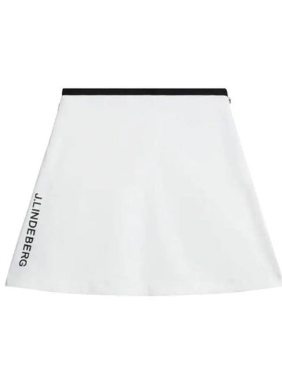 Themba A-Line Skirt White - J.LINDEBERG - BALAAN 2