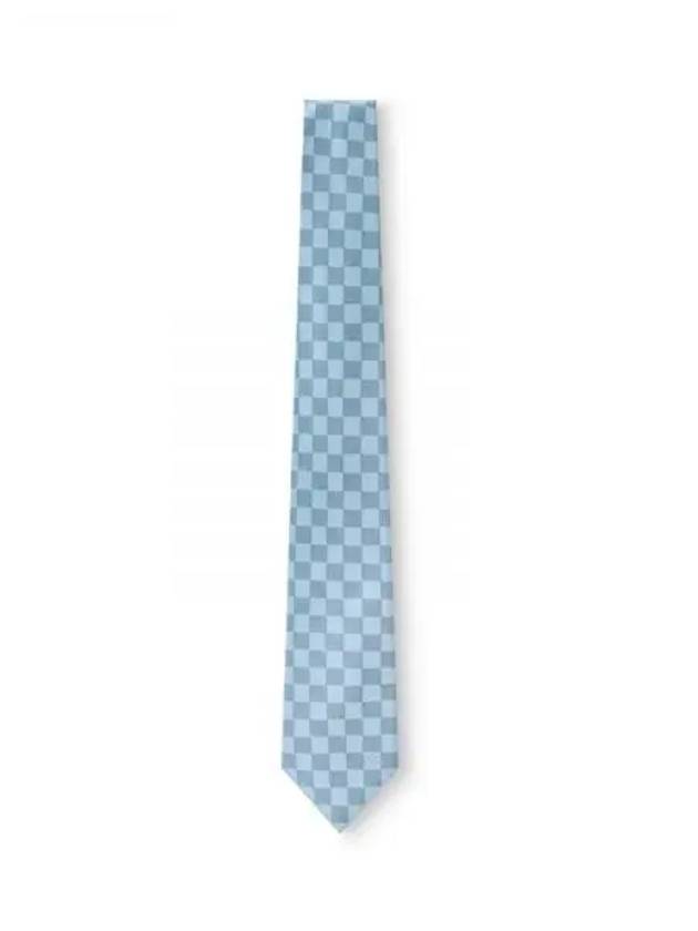 Damier Classic Tie Light Blue - LOUIS VUITTON - BALAAN 2