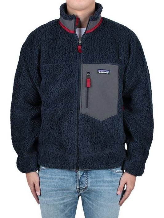 Classic Retro X Fleece Zip-Up Jacket Navy - PATAGONIA - BALAAN 2