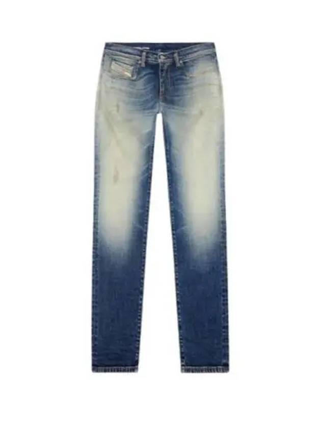 2019 D Strukt Slim Jeans Medium Aged Denim - DIESEL - BALAAN 2