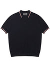 Men's Polo Knit Black SWDQEPSW03BK - SOLEW - BALAAN 1