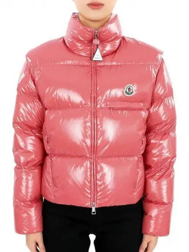 Women s ALMO Down Padded Jacket Pink 1A00004 59607 559 271257 1063272 - MONCLER - BALAAN 1