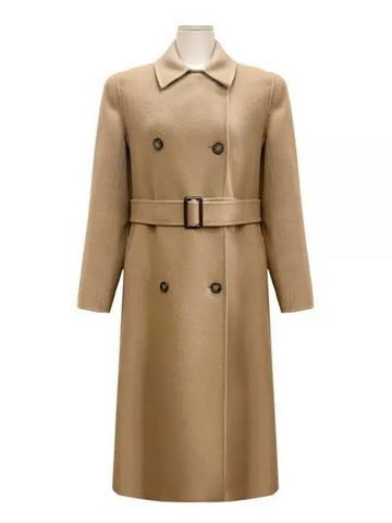 Strujo Wool Coat Camel 50160219 016 1152989 - MAX MARA - BALAAN 1