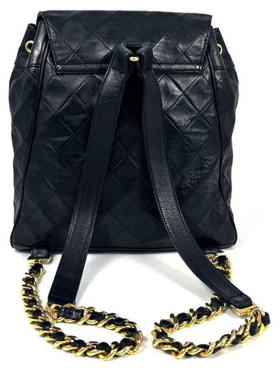 Lambskin backpack black - CHANEL - BALAAN 2