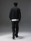 Thom Wool Twill Bomber Jacket Black - J.LINDEBERG - BALAAN 4