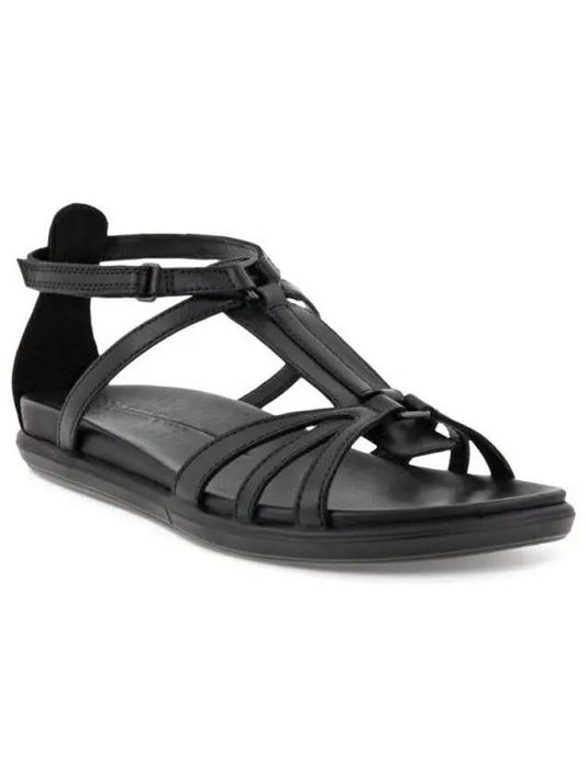 Women's Simpil Strappy Sandals Pure Black - ECCO - BALAAN 2