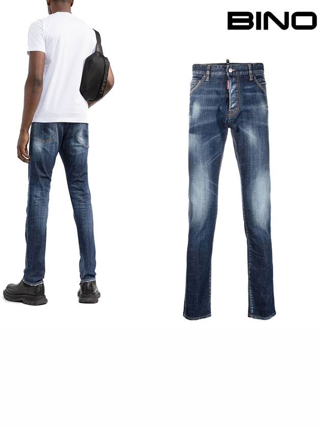 Men's Cool Guy Straight Jeans - DSQUARED2 - BALAAN.