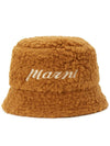 logo embroidered bucket hat CLZC0110S0UTA117 - MARNI - BALAAN 3