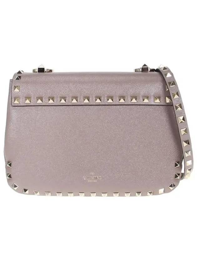 Rockstud Cross Bag Grey - VALENTINO - BALAAN 5