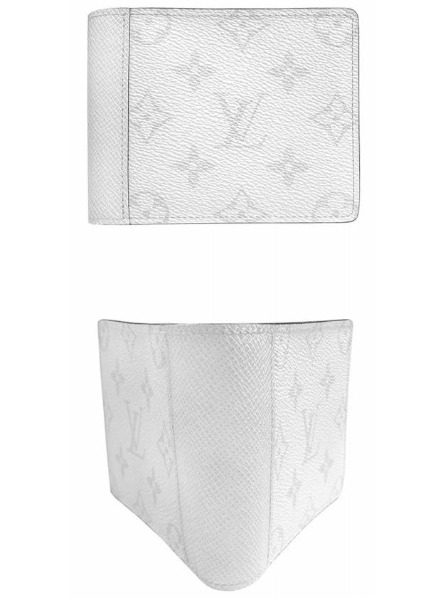 Monogram Multiple Half Wallet White - LOUIS VUITTON - BALAAN 5