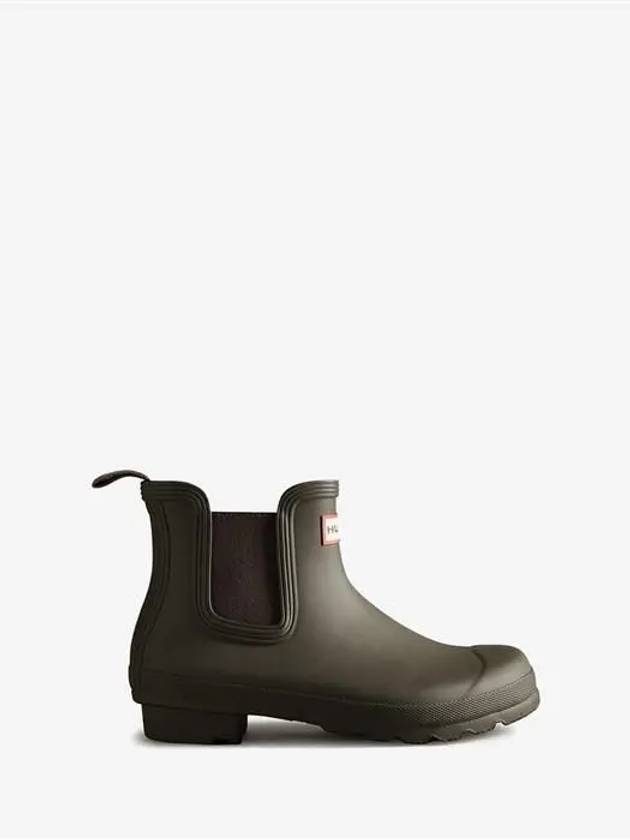 Women's Original Chelsea Rain Boots Green - HUNTER - BALAAN 3