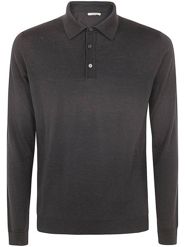 Roberto Collina Long Sleeve Polo Clothing - ROBERTO COLLINA - BALAAN 1