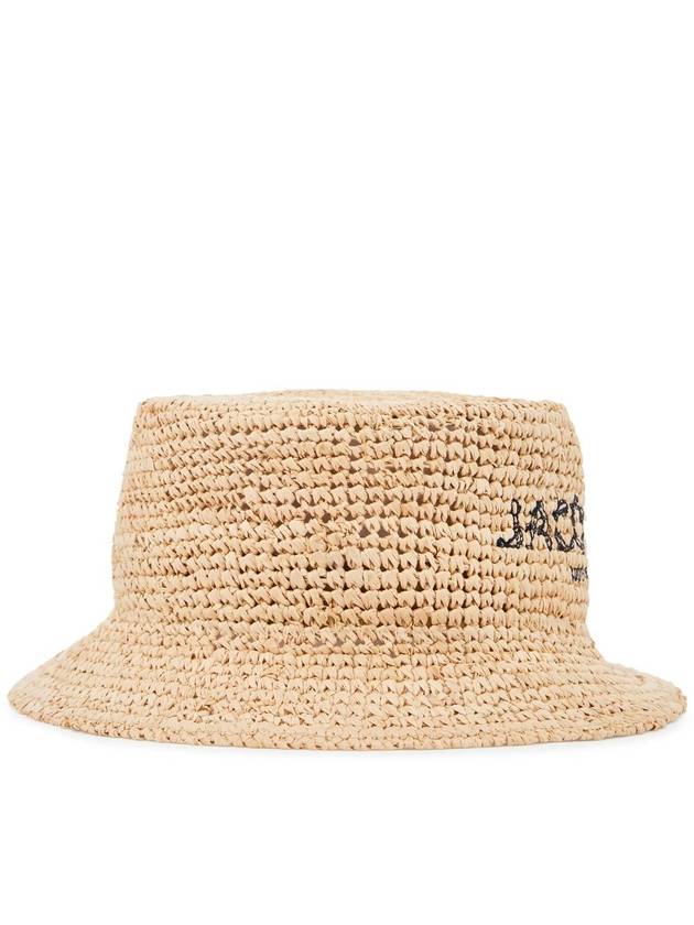 Embroidered Logo Bucket Hat Natural - JACQUEMUS - BALAAN 2