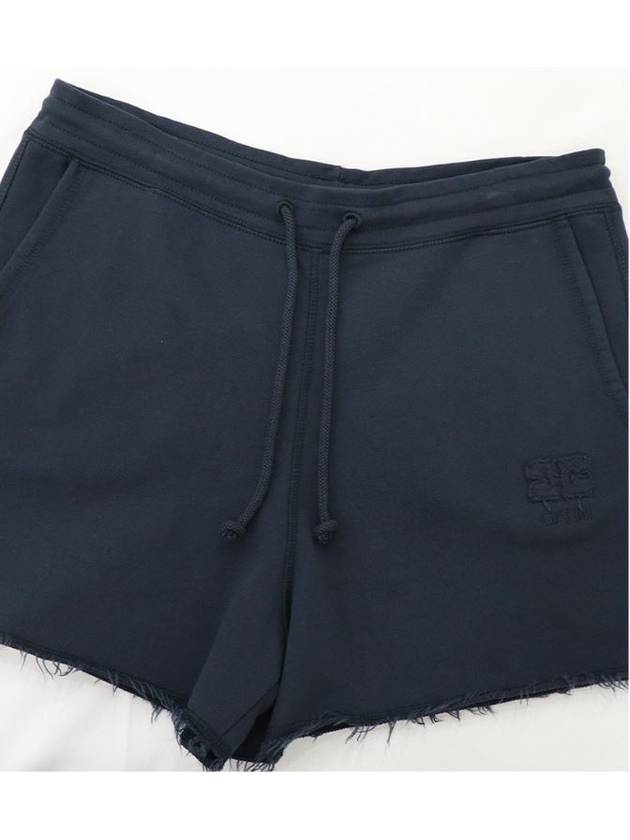 Navy training shorts - GANNI - BALAAN 7