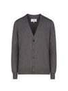 Cashmere Back Stitch Cardigan Grey - MAISON MARGIELA - BALAAN 2