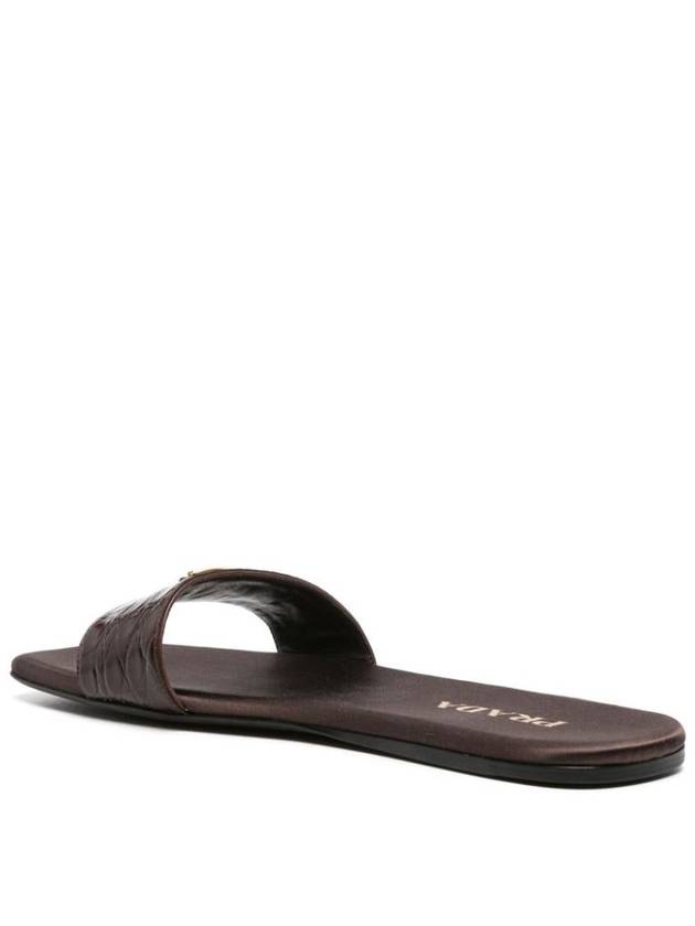 Sandals 1XX355FD0053LNT F0324 Brown - PRADA - BALAAN 4