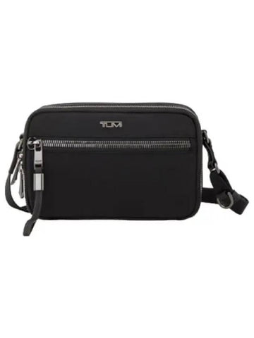 Voyager Langley Cross Bag Black Gunmetal - TUMI - BALAAN 1