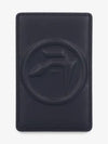 Logo Print Leather Card Wallet Black - AMBUSH - BALAAN 2