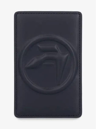 Logo Print Leather Card Wallet Black - AMBUSH - BALAAN 2