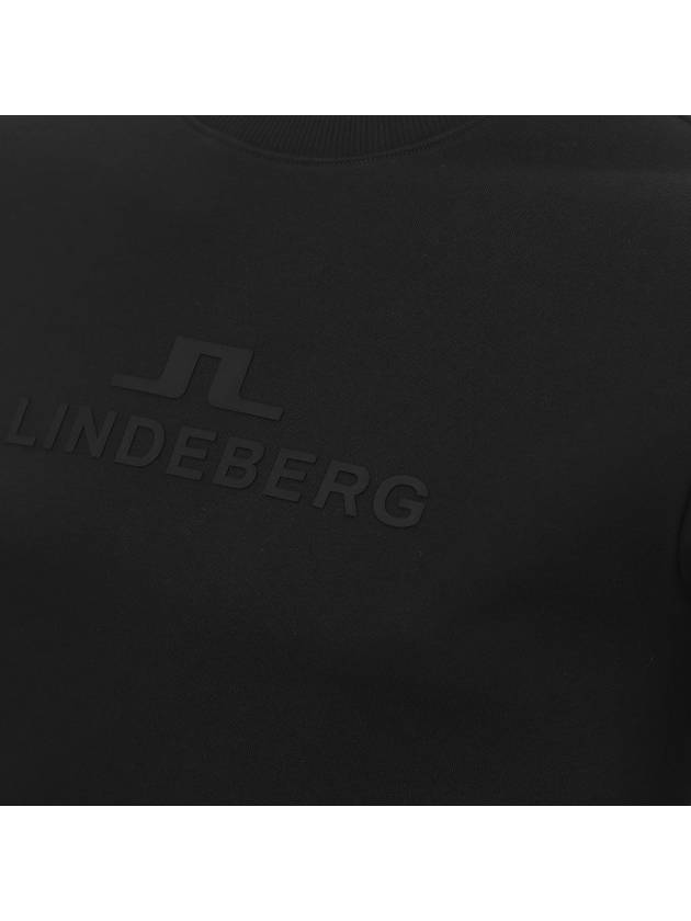 Alpha Crew Neck Sweater Black - J.LINDEBERG - BALAAN 4