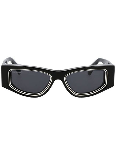 Eyewear Andy Square Frame Sunglasses Black - OFF WHITE - BALAAN 1