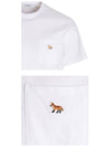 Baby Fox Patch Pocket Short Sleeve T-Shirt White - MAISON KITSUNE - BALAAN 6