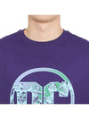 DC Logo Short Sleeve T-Shirt Purple - REEBOK - BALAAN 7