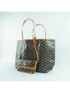 French origin Saint Louis bag PM reversible double sided shoulder shopper diaper Tan STLOUIPML TY01CL03P - GOYARD - BALAAN 3