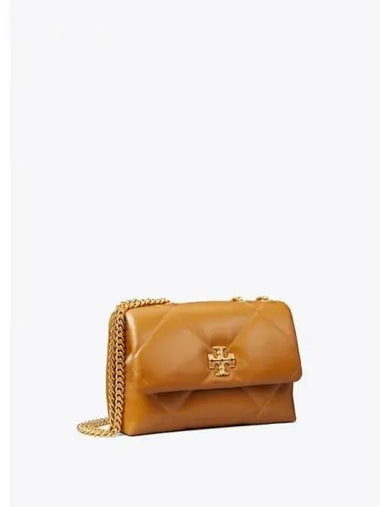 Kira Diamond Quilted Small Convertible Shoulder Bag Crossbag Tan Color Domestic Product GM0024060550935 - TORY BURCH - BALAAN 1