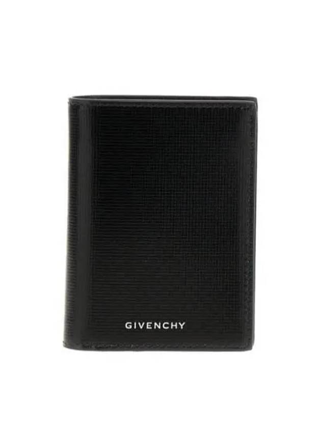 4G Classic Leather Half Wallet Black - GIVENCHY - BALAAN 2