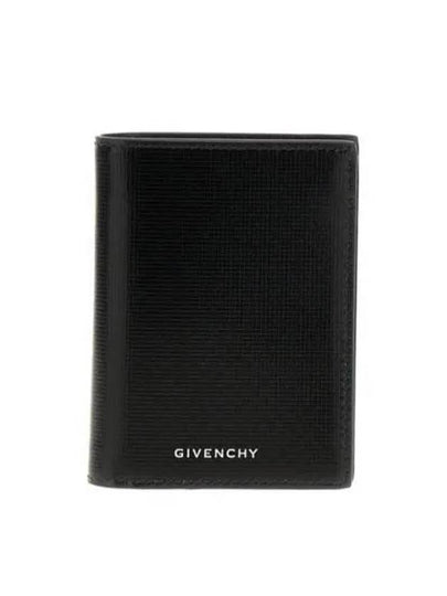 4G Classic Leather Half Wallet Black - GIVENCHY - BALAAN 2