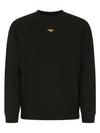 Small Logo Sweatshirt Black - FENDI - BALAAN 1